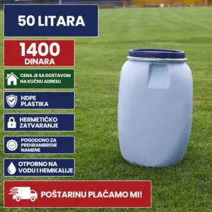 Bure 50 Litara svetlo plavo