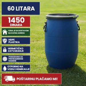 Bure 60 Litara plavo