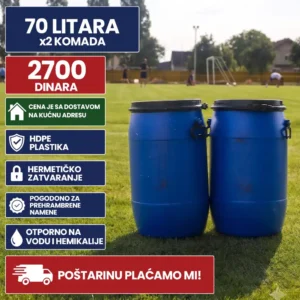 Burad 70 Litara plave boje