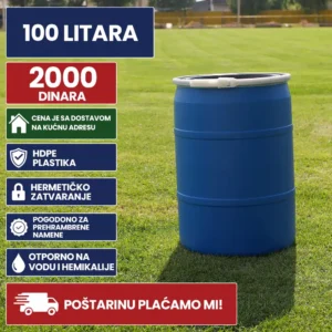 Bure 100 Litara plasticni obruč