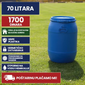 Bure 70 Litara plasticni obruč